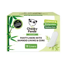 Cheeky Panda FSC Pantyliners With Bamboo Lining & Core (Pack 18)