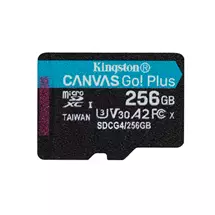 Kingston Technology 256GB microSDXC Canvas Go Plus Gen4 200R A2 U3