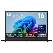 LG Gram Pro AI 16Z90TSG.AU89A1 laptop Intel Core Ultra 7 258V 40.6 cm