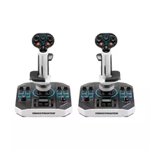 Thrustmaster SolR 2 HOSAS Space Sim Duo Black, White USB Flightstick