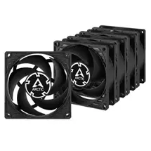 ARCTIC P8 PWM PST Value Pack  Pressureoptimised 80 mm Fan with PWM