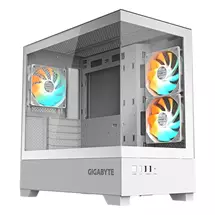 GIGABYTE C201 PANORAMIC ICE PC Case  Mid Tower, mATX, 360mm radiator