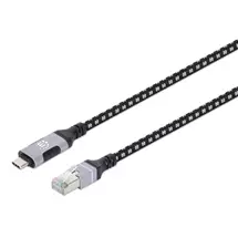 Manhattan USBC to Gigabit (10/100/1000 Mbps) Network Ethernet RJ45