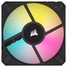 Corsair AF120 RGB, Fan, 12 cm, 600 RPM, 2000 RPM, Black