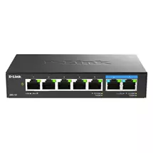 D-Link DMS-107/B - 7-Port Multi-Gigabit Unmanaged Switch