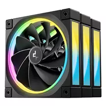 DeepCool FL12R-3 IN 1 Computer case Fan 12 cm Black 3 pc(s)