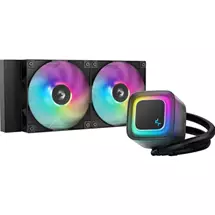 Deepcool | DeepCool LE240 V2 240mm Liquid CPU Cooler, Dual 120mm ARGB Fans,