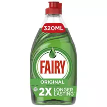 Fairy | Fairy Washing Up Liquid 320ml Original (Pack 10) - 1015107x10