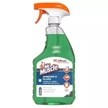 Mr Muscle Window and Glass Cleaner Spray Bottle 750ml (Pack 6)