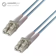 connektgear 10m Duplex Fibre Optic MultiMode Cable OM3 50/125 Micron