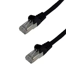 GroupGear 37-0050BK networking cable Black 5 m Cat6a S/FTP (S-STP)