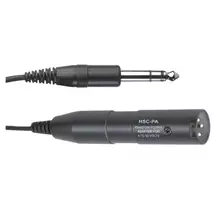 AKG 3-pin XLR - 6.3mm audio cable 6.35mm XLR (3-pin) Black