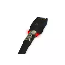 Patchse | Digitus PK-PCI6-U-2 networking cable Black 0.6 m Cat6a U/UTP (UTP)