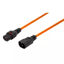 EFB Elektronik EK601OR.3 power cable Orange 3 m C14 coupler C13