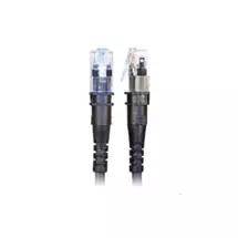 PatchSee TP-6A-U/6 networking cable Black 1.8 m Cat6a F/UTP (FTP)