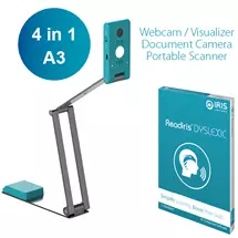 Iris  | I.R.I.S. IRIScan Visualizer 7 + Readiris Dyslexic 2.0 Overhead scanner