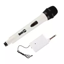 Musical Instruments & DJ | PDT RockJam Wireless Microphone White | Quzo UK