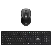 Port Designs 900907RUK keyboard Mouse included Home Bluetooth UK