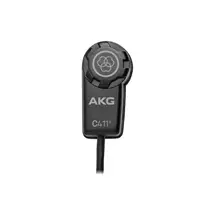 AKG C411 PP Black Guitar microphone | In Stock | Quzo UK