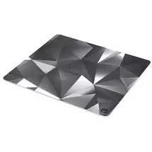 ENDORFY Crystal Black L Gaming mouse pad Black, White