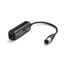 Monacor ADP-DAO-0X1 audio cable RJ-45 XLR (3-pin) Black