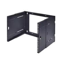 StarTech.com 2Post 8U Wall Mounted Rack, Adjustable Depth up to 16in