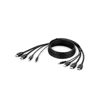 Belkin F1DN2CCBL-HH6T KVM cable Black 1.8 m | In Stock