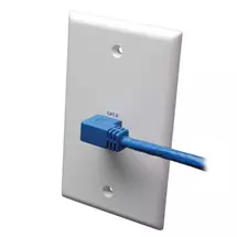 Tripp Lite N204010BLRA RightAngle Cat6 Gigabit Molded UTP Ethernet