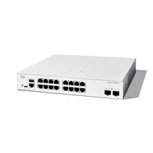 Cisco Catalyst 130016T2G Managed Switch, 16 Port GE, 2x1GE SFP,
