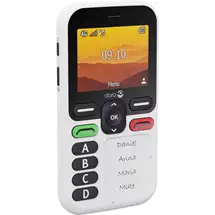 Doro Leva X10 6.1 cm (2.4") 117 g Black, White Senior phone