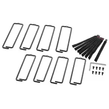 APC NetShelter Cable Management, Vertical Cable Manager, Rings, for