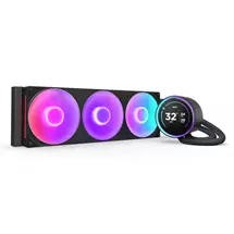NZXT Kraken Elite 420 RGB Processor Allinone liquid cooler 14 cm Black