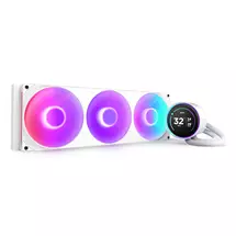 Nzxt  | NZXT Kraken Elite 420 RGB Processor Allinone liquid cooler 14 cm White
