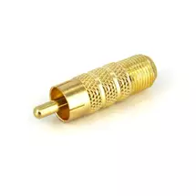 StarTech.com RCA to F Type Coaxial Adapter M/F | Quzo UK