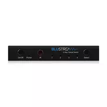Top Brands | Blustream OPT41AU audio switch Black | In Stock | Quzo UK