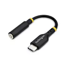 Cable Gender Changers | StarTech.com 5in (12.7cm) USBC to 3.5mm TRRS Headphone/Headset Jack