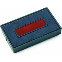 COLOP E/4850 Dual Colour Twin Replacement Ink Pad Red/Blue (Blister
