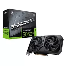 MSI GEFORCE RTX 5060 TI 8G SHADOW 2X OC PLUS graphics card NVIDIA 8 GB