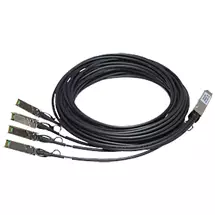 Top Brands | HPE X240 QSFP+ 4x10G SFP+ 3m DAC Ccable InfiniBand/fibre optic cable