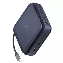 j5create JCD3196 Type-C Dock Dual 4K HDMI™, Black | In Stock