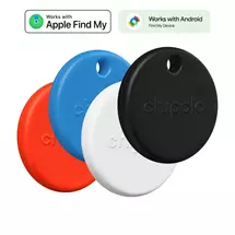 Chipolo POP 4P Black Red White Blue | Quzo UK