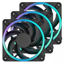 Fractal Design Momentum 12 RGB Computer case Fan 12 cm Black 3 pc(s)