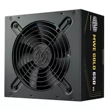 Cooler Master 650W MWE Gold V3 ATX 3.1 PSU, Fully Wired, HDB Bearing