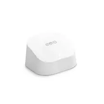 Mesh WLAN - WIFI-6 | Amazon EERO 6, White, 140 m², Dualband (2.4 GHz / 5 GHz), WiFi 6