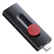 Lexar JumpDrive Dual Drive D300. Capacity: 256 GB, Device interface: