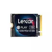 Lexar LNMPLAY001TRNNNG. SSD capacity: 1 TB, SSD form factor: M.2, Read