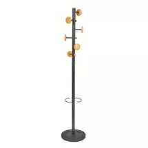 Alba PMMUSIC N coat rack Floorstanding 3 hook(s) Black