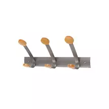 Alba PMV3 home storage hook Indoor Universal hook Grey, Wood 1 pc(s)