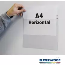 Beaverswood Magnetic Industrial Strength Document Pockets A4
