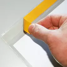 Beaverswood SelfAdhesive Industrial Strength Document Pockets A4